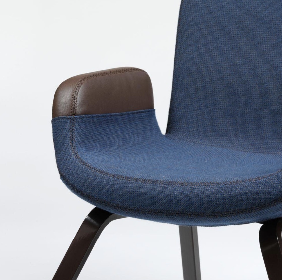 UN Lounge Chair close-up upholstery